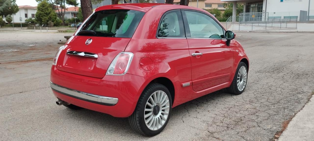 Fiat 500 1.2 12/11 Rosso pastello