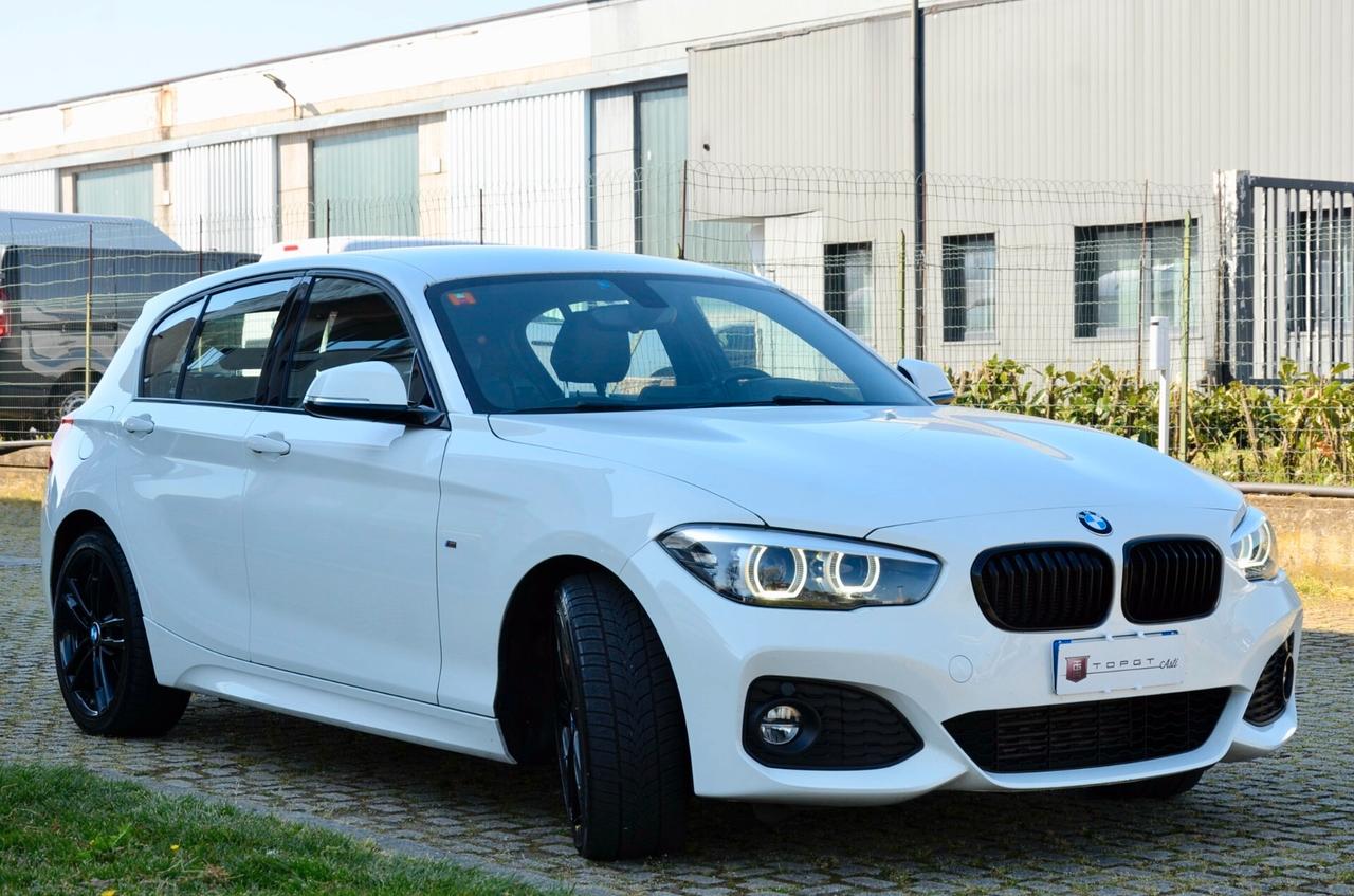 BMW 118d 2.0 MSPORT 150cv AUT, UNICOPROPRIETARIO, SERVICE BMW, UFF ITALIANA, EURO 6C, FULL LED, PELLE, PERMUTE