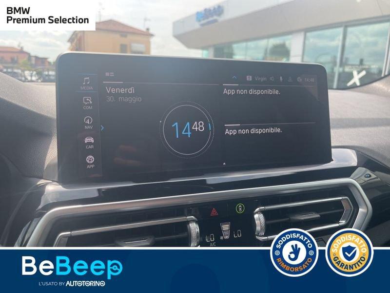 BMW X3 XDRIVE30E AUTO