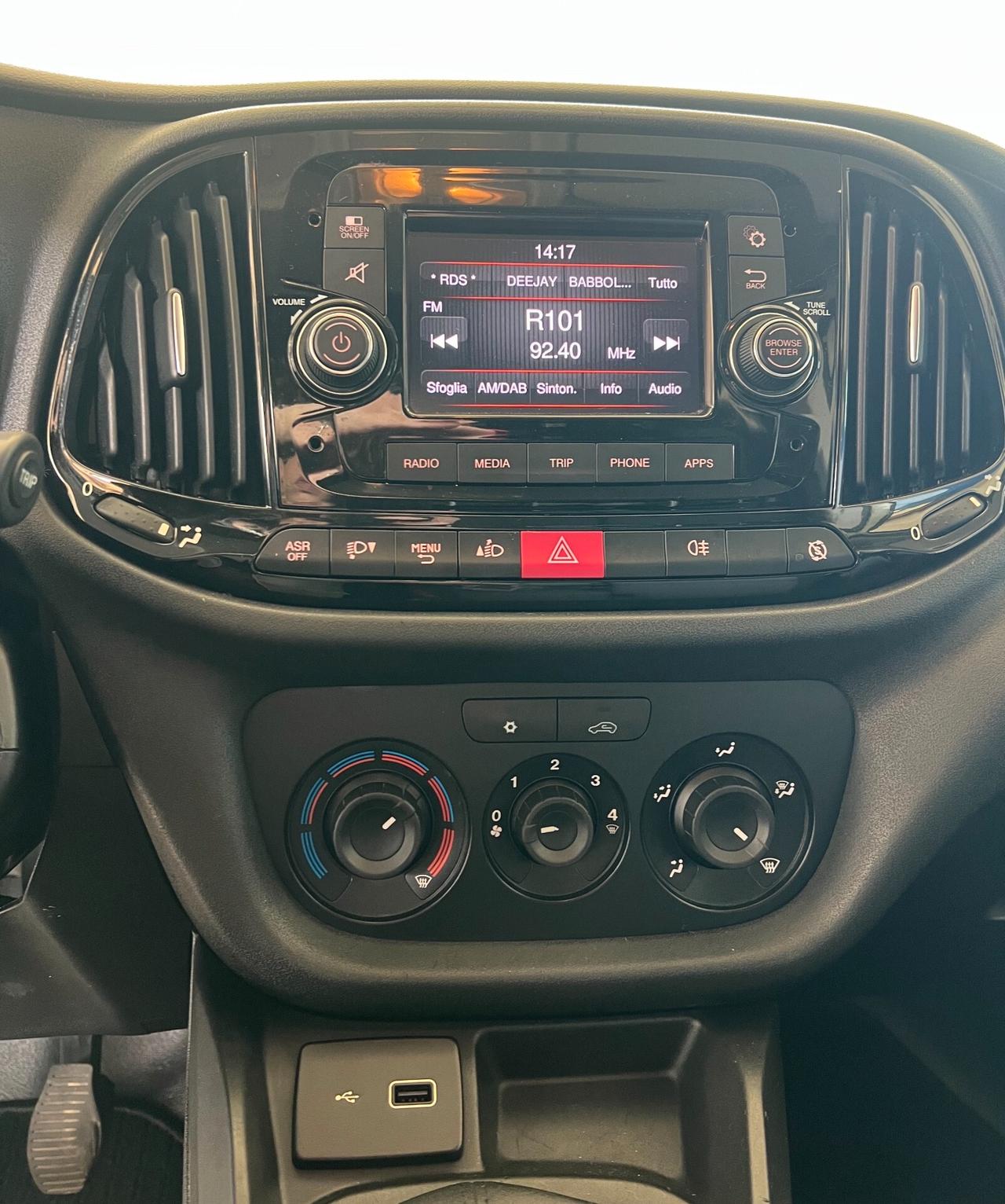 Fiat Doblò 1.6 mjt 105cv LOUNGE 3 POSTI E6D