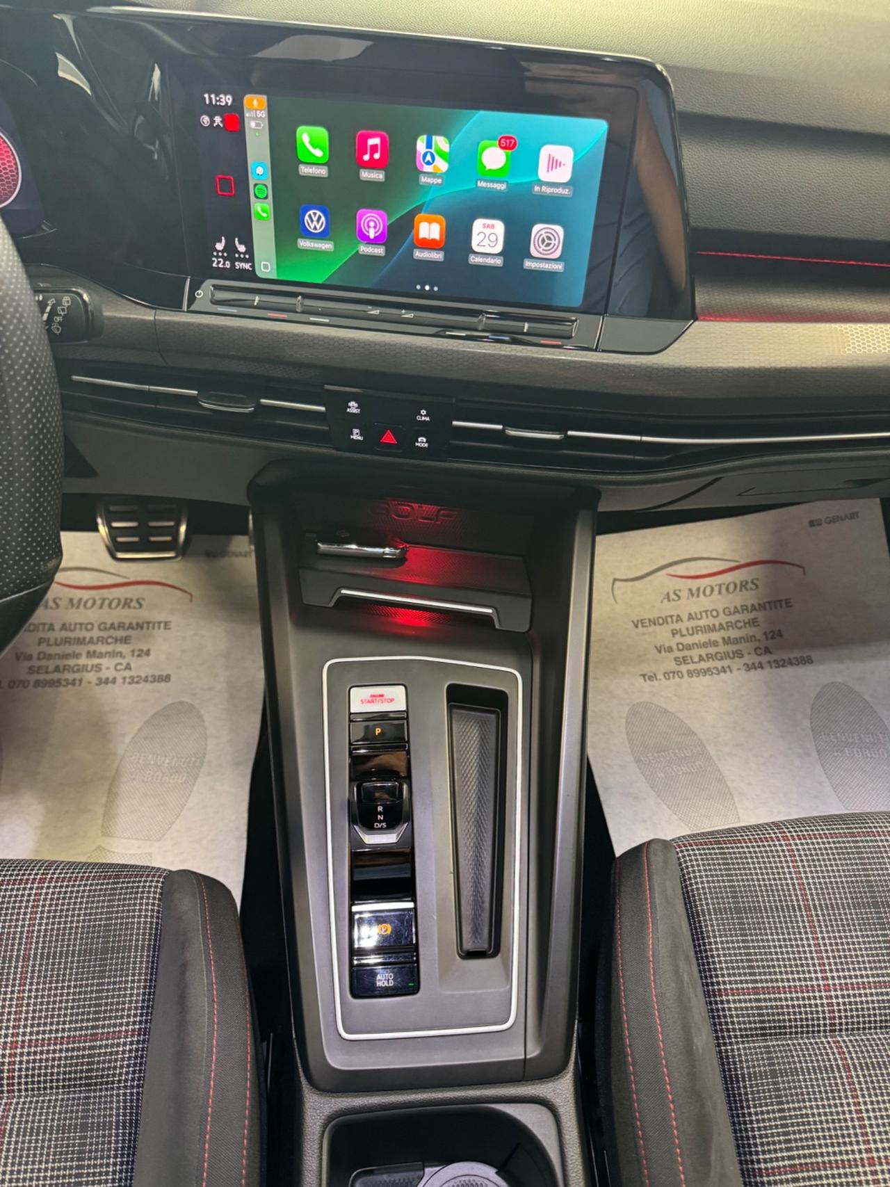 VW GOLF 8 GTI 2.0 TSI 245 CV FINANZIABILE