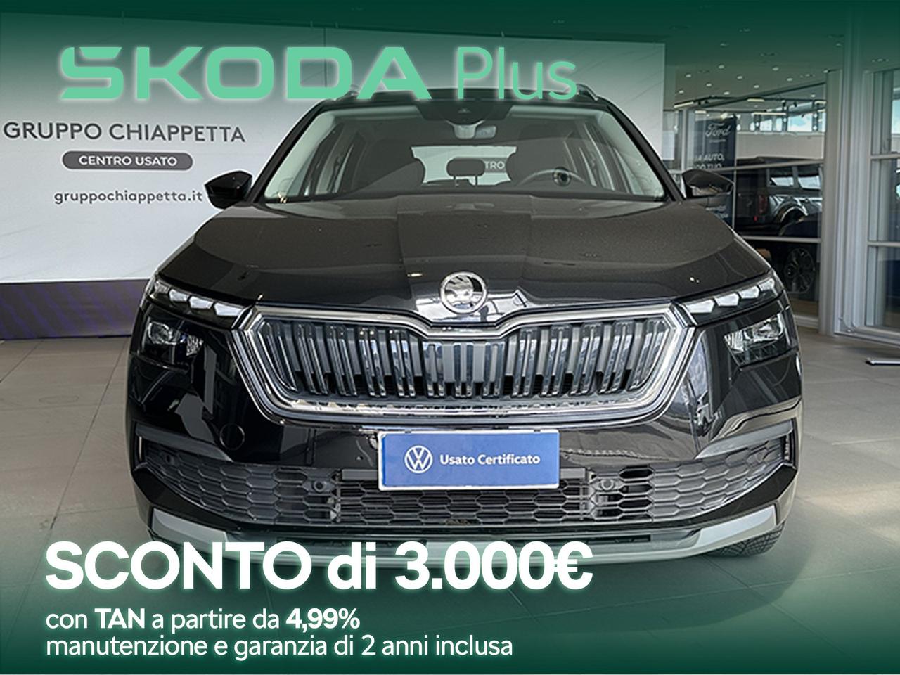 Skoda Kamiq 1.0 tsi style 110cv