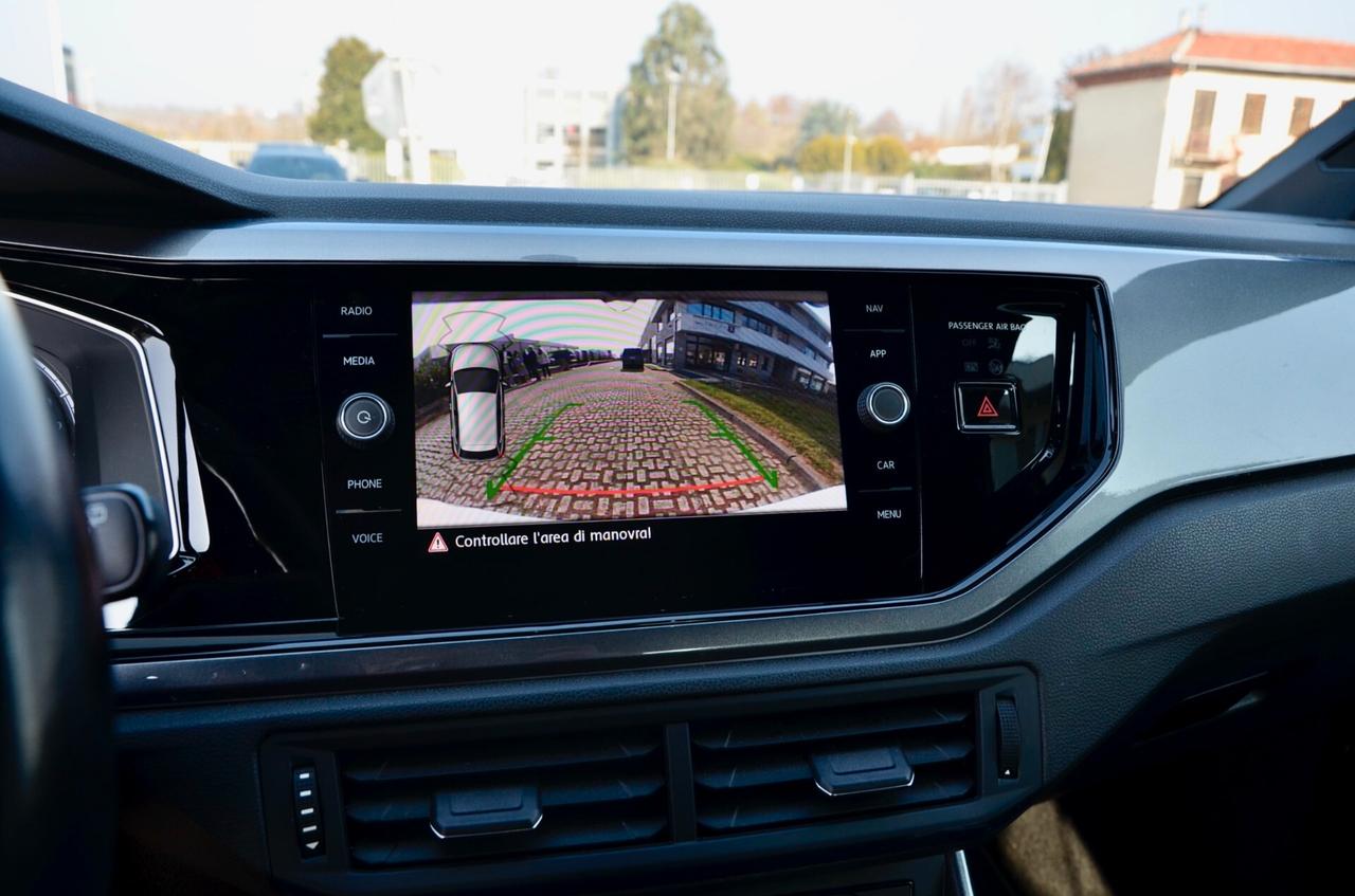 VOLKSWAGEN POLO GTI 5p 2.0 TSI 200cv DSG, SERVICE VW, EURO 6D, FARI LED, RETROCAMERA, APPLE ANDROID, 17", PERMUTE