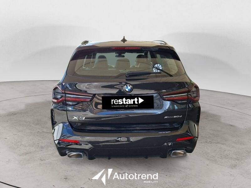 BMW X3 xDrive 20d 190 CV Mild Hybrid 48V Automatica NAVI LED Msport