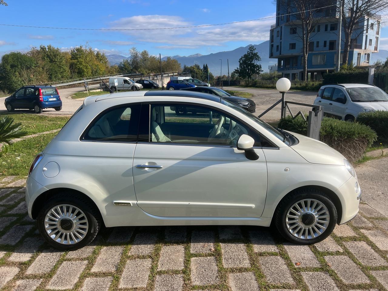Fiat 500 1.2 69CV Lounge-2010"BIANCO PERLA"