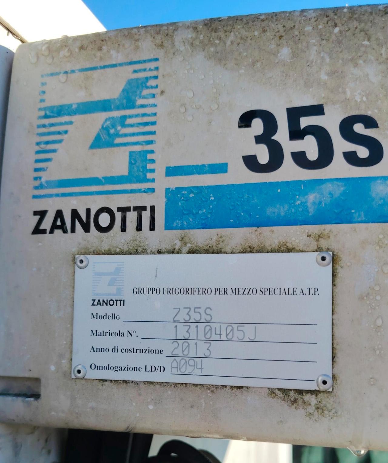 Cella frigo anno 2013