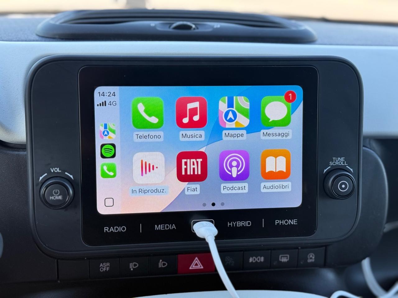 Fiat Panda Pandina Cross 1.0 firefly 70cv hybrid Nero Cinema