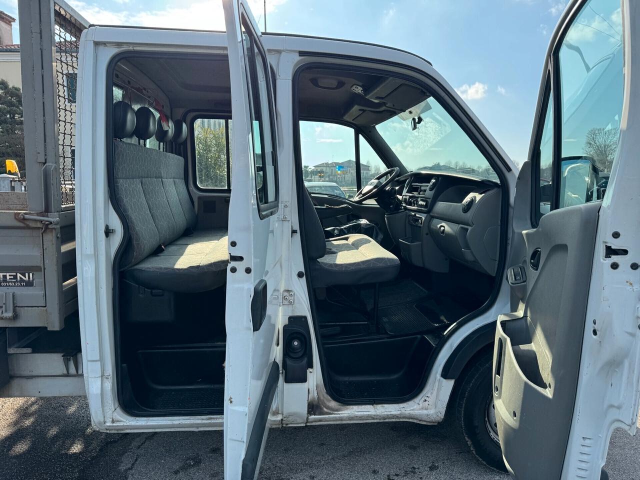 Renault Master 2.5dci Doppia Cabina 7 posti Cassone Ribaltabile Trilaterale NO IVA