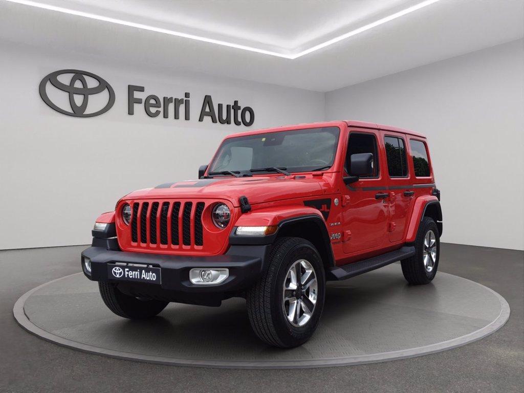 JEEP Wrangler unlimited 2.0 turbo sahara auto del 2021