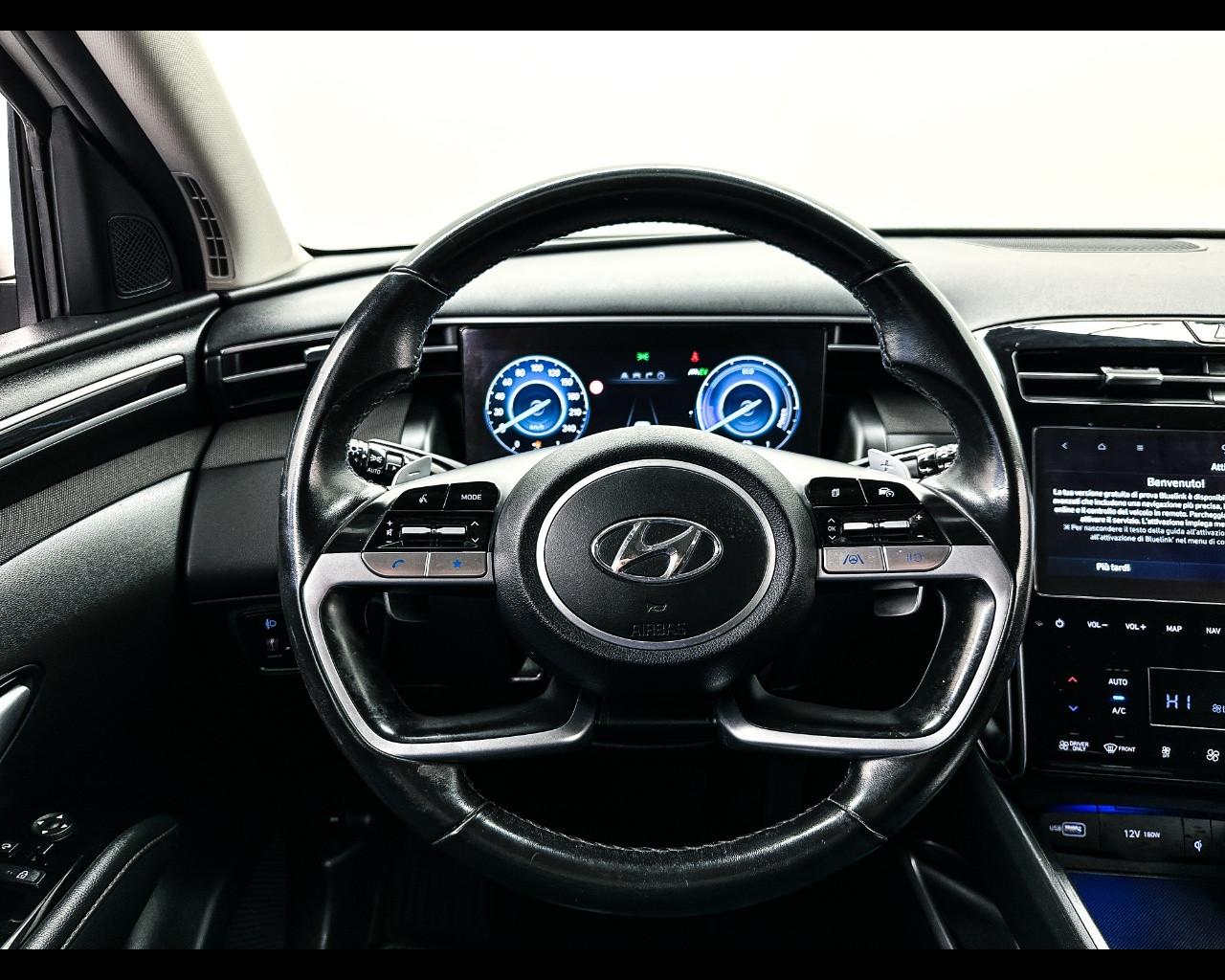 HYUNDAI Tucson 3ª serie - Tucson 1.6 HEV aut. XLine