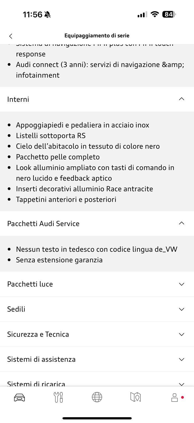 Audi Q8 RS TFSI V8 quattro tiptronic