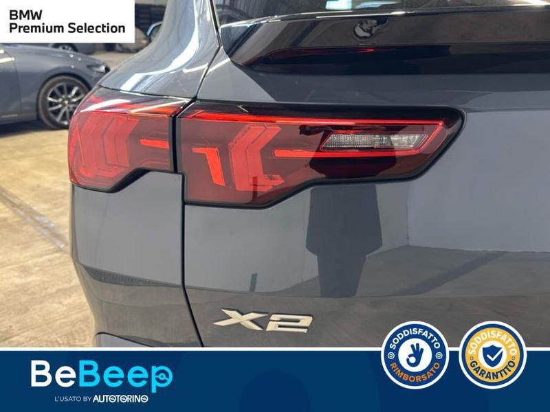 BMW X2 SDRIVE 18D MSPORT AUTO