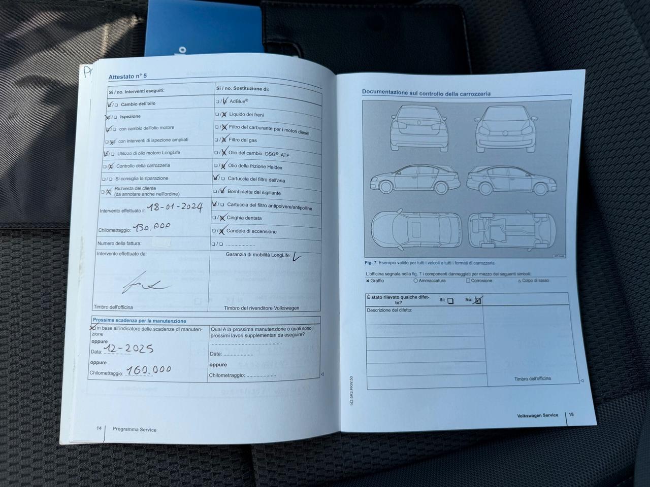 VOLKSWAGEN Golf 7 Variant 1.6 TDI UNIPRO' GARANTITA