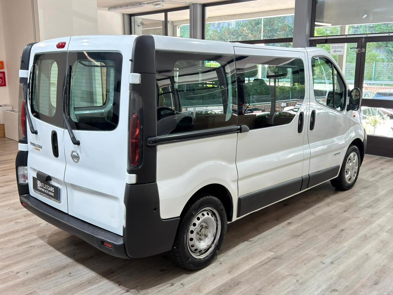 NISSAN PRIMASTAR 1.9dci 100cv 6POSTI 89.000km
