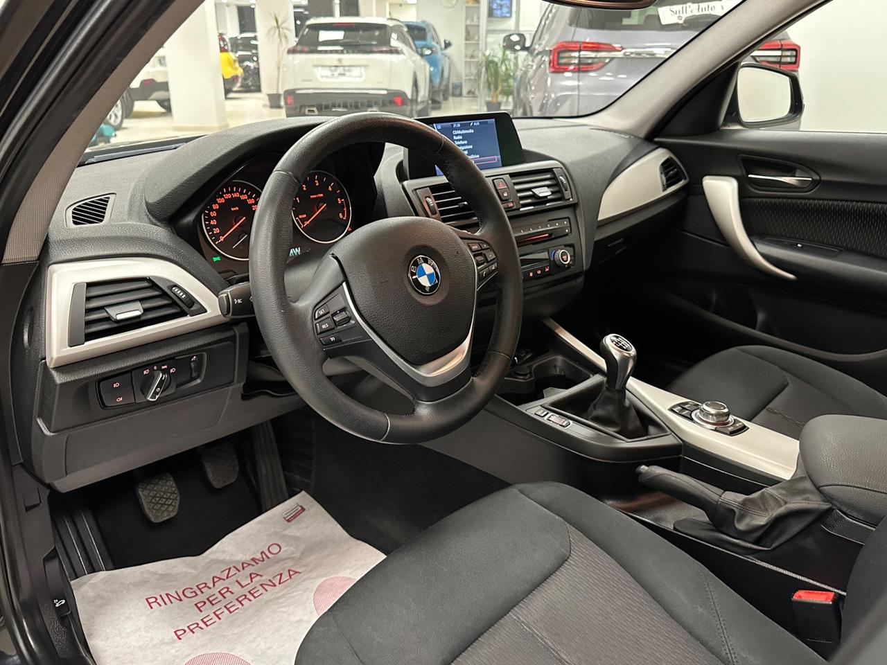 Bmw 118d 5p. Sport 143 Cv manuale - 2014
