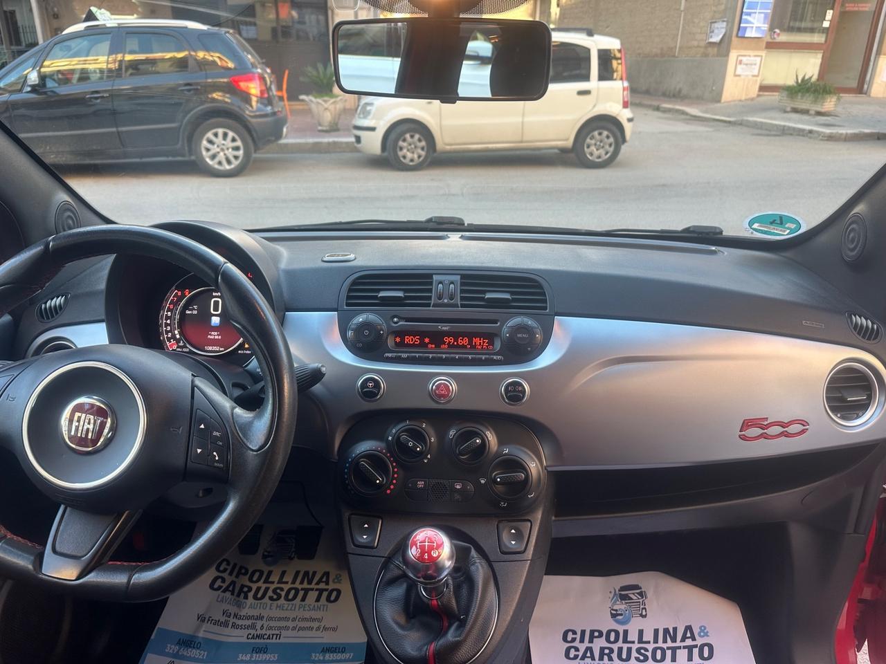 Fiat 500C CABRIOLET 4/2014 KM 108235 CERT 1PROP