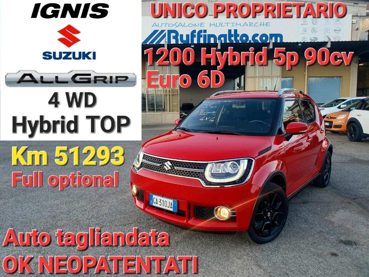 Suzuki Ignis 1.2 Hybrid 4WD All Grip Top