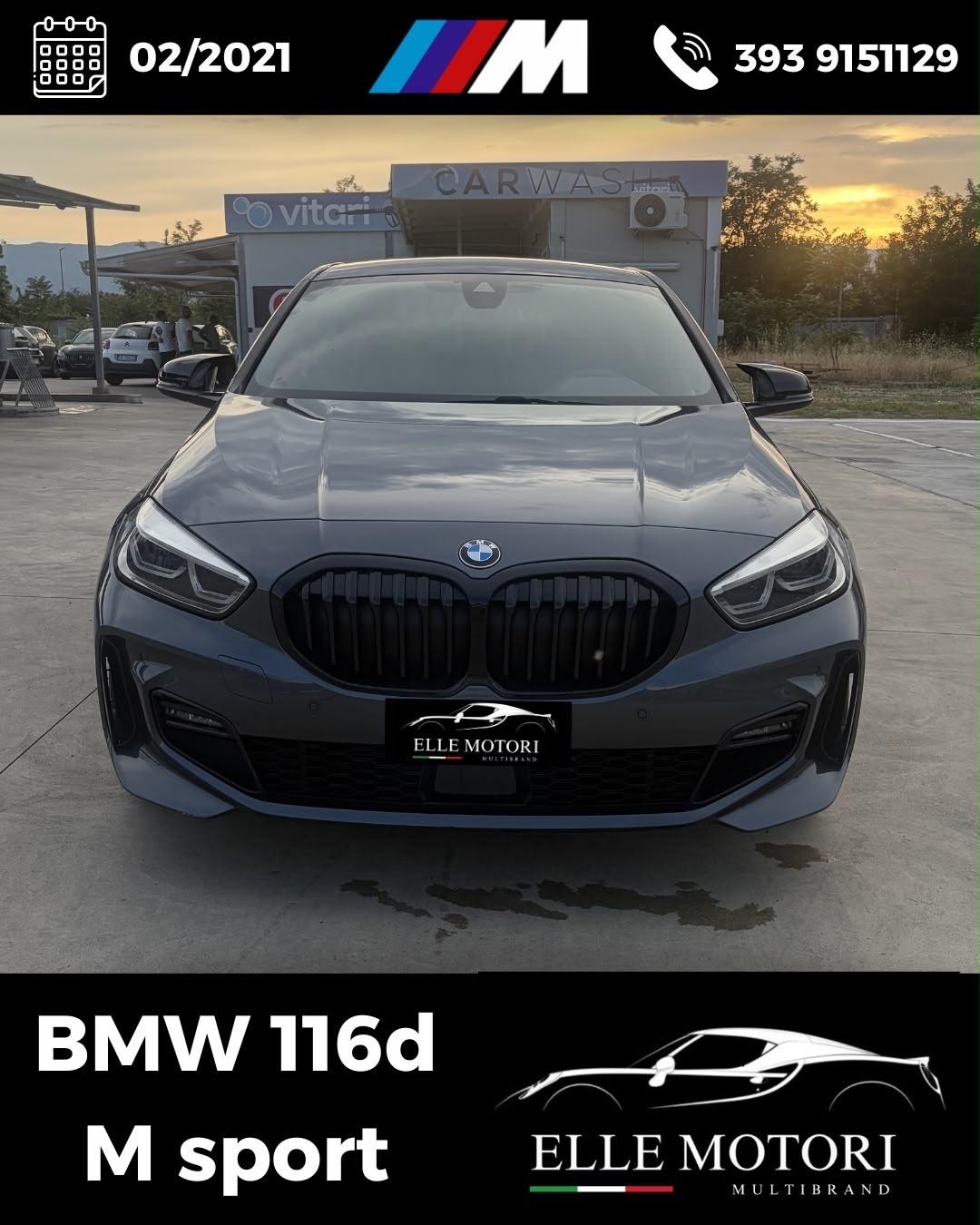 Bmw 116 116d 5p. Msport