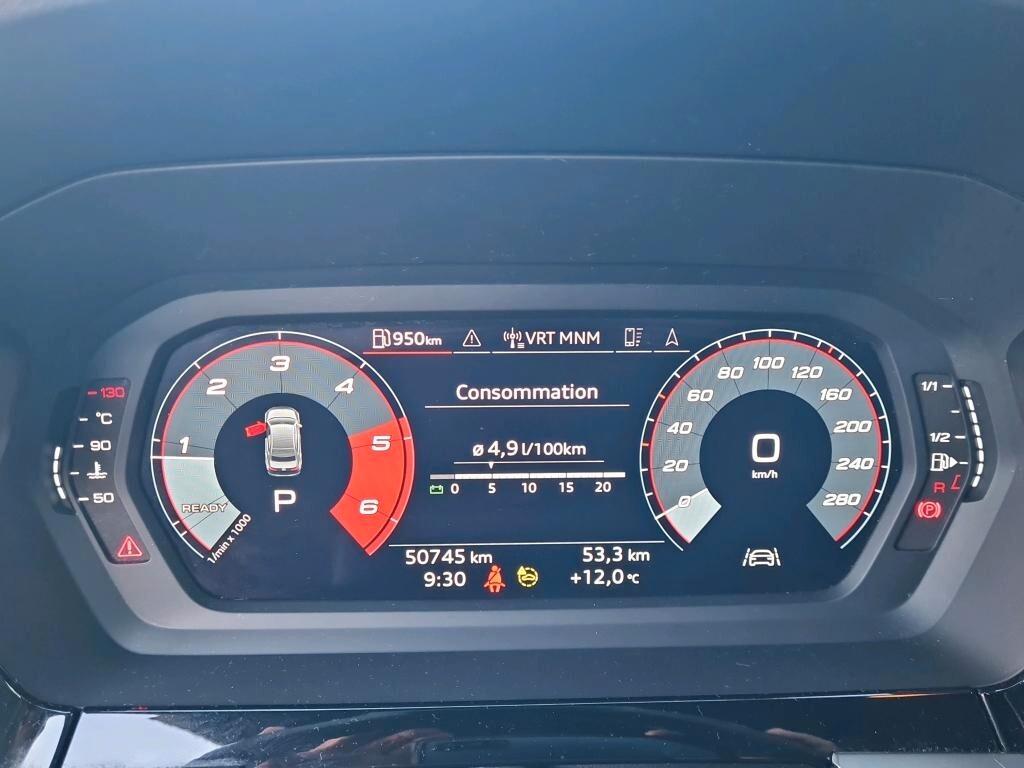 AUDI A3 SEDAN 30 TDI 115CV S-TRONIC BUSINESS ATTRACTION ( FARI LED - VIRTUAL COCKPIT - CRUISE - NAVI - PARK ASSIST )