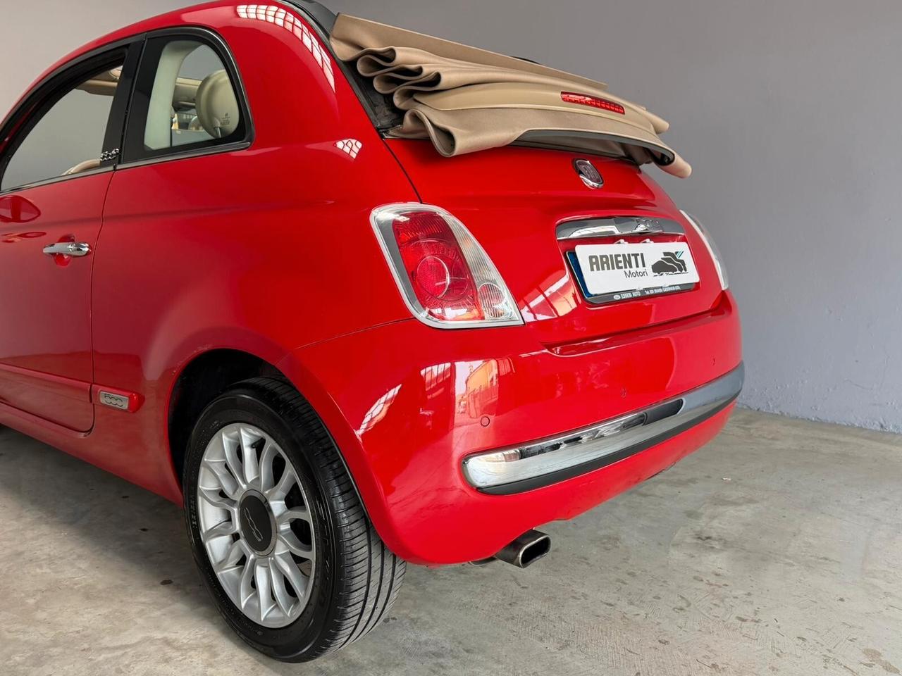 Fiat 500 CABRIO 1.2cc LOUNGE 69cv C/AUTOMATICO - 1 PROPRIETARIO