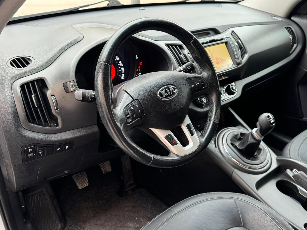 KIA SPORTAGE 1.7 CRDI 115 CV. 2WD NAVI+CERCHI+PELLE
