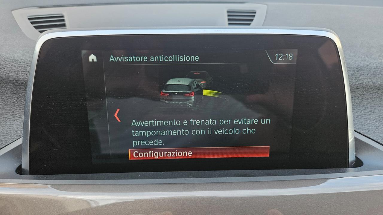 Bmw X1 xdrive18d xLine 150CV auto PELLE-CAMERA-SED.RISC.