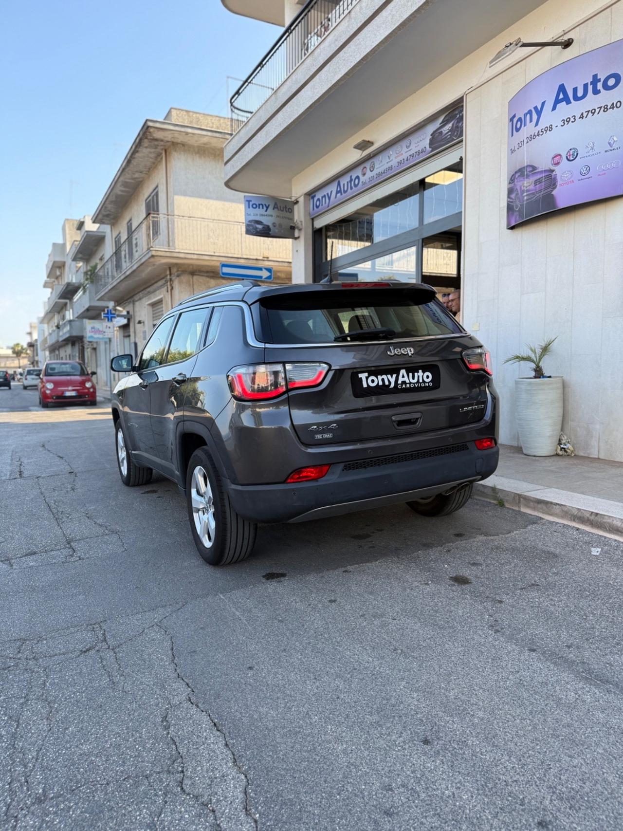 Jeep Compass LIMITED, CAMBIO AUTOMATICO ,CON NAVIGATORE,FULL LED,INTERNI IN PELLE,SCHERMO TOUCH