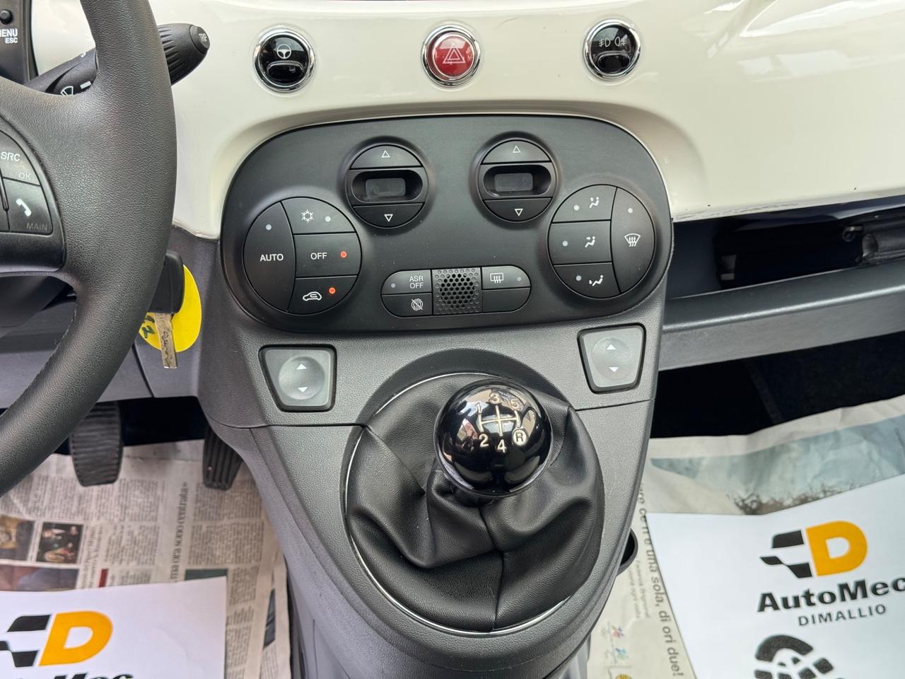 Fiat 500 1.3 MJT 95 CV Matt Black Tetto Panoramico
