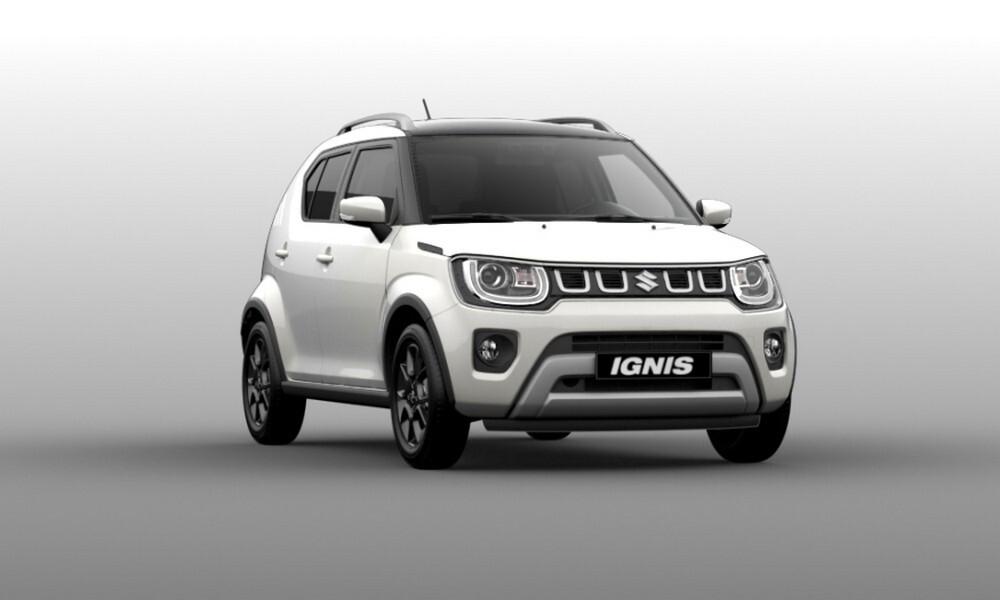Suzuki Ignis 1.2 Hybrid Top 2WD - bianco Artico tetto nero