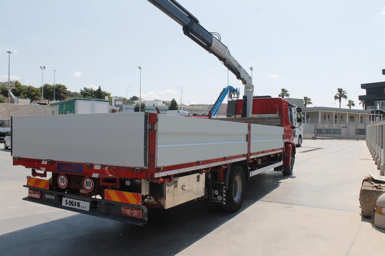 IVECO EUROCARGO 150E23 CASSONE CON GRU'