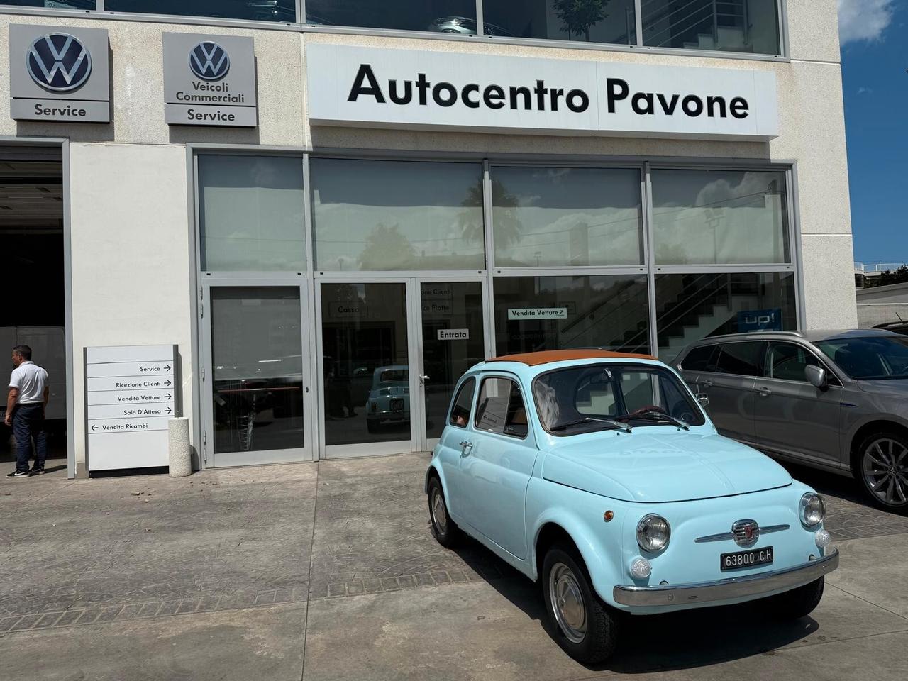 Fiat 500 -07/1968-47 km- Iscritta ASI-