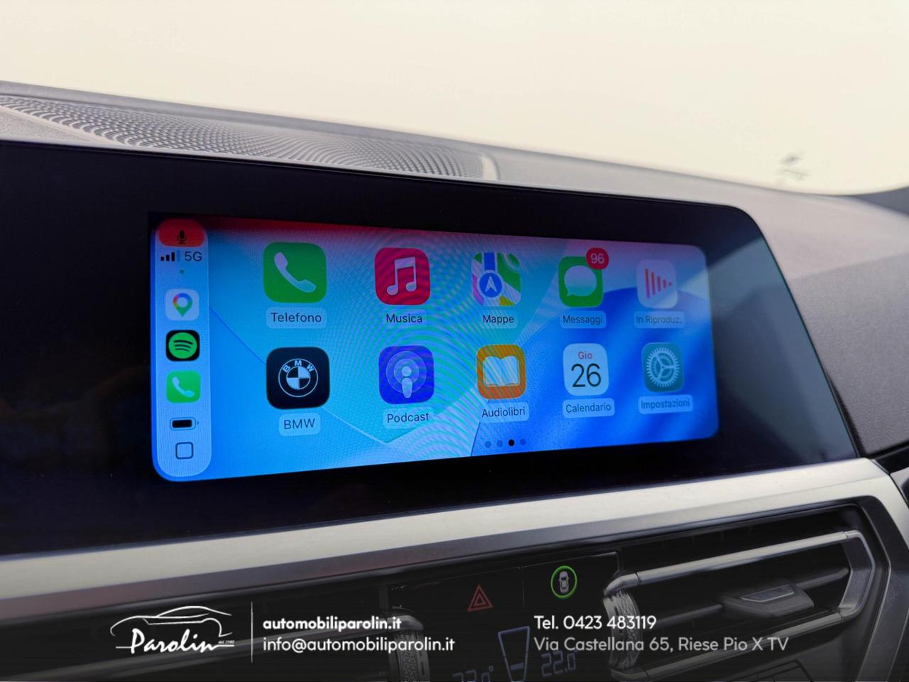 BMW 320 d mhev 48V xDrive Msport LED-CarPlay-Black pack