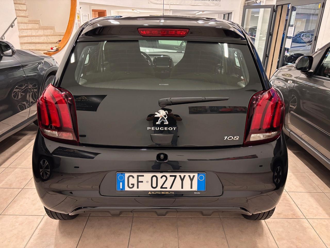 Peugeot 108 1.0 VTi 72 S&S 5 porte Allure