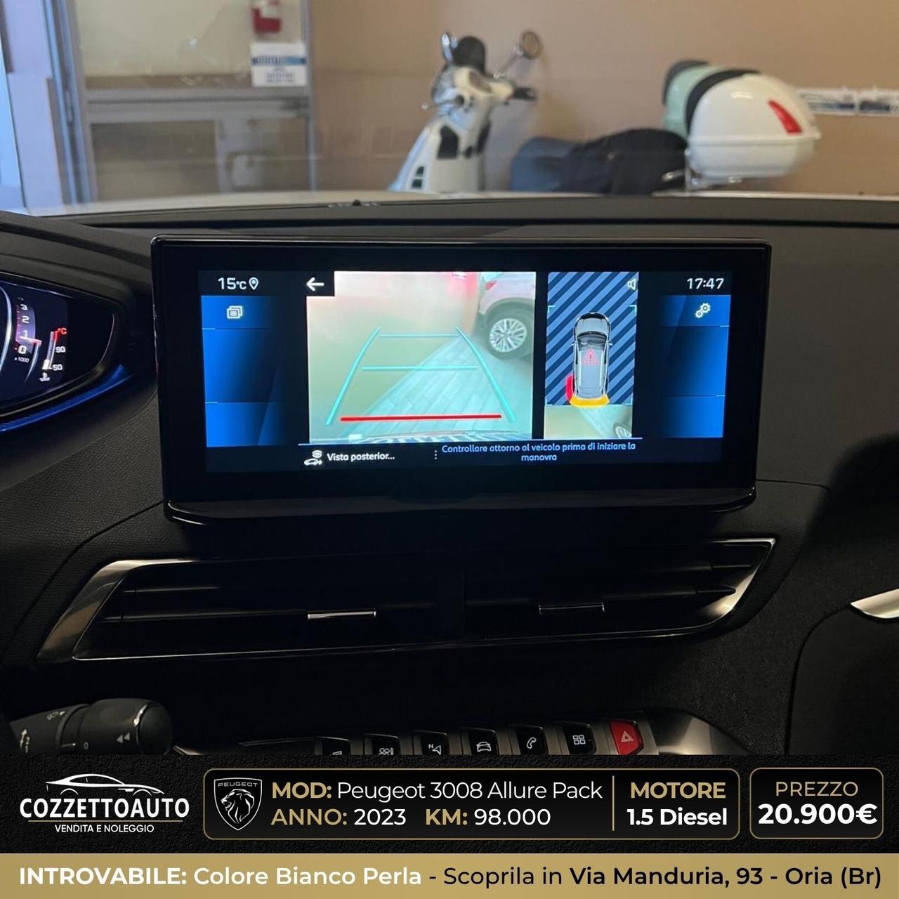 Peugeot 3008 Bianco Perla EAT8 Allure Pack