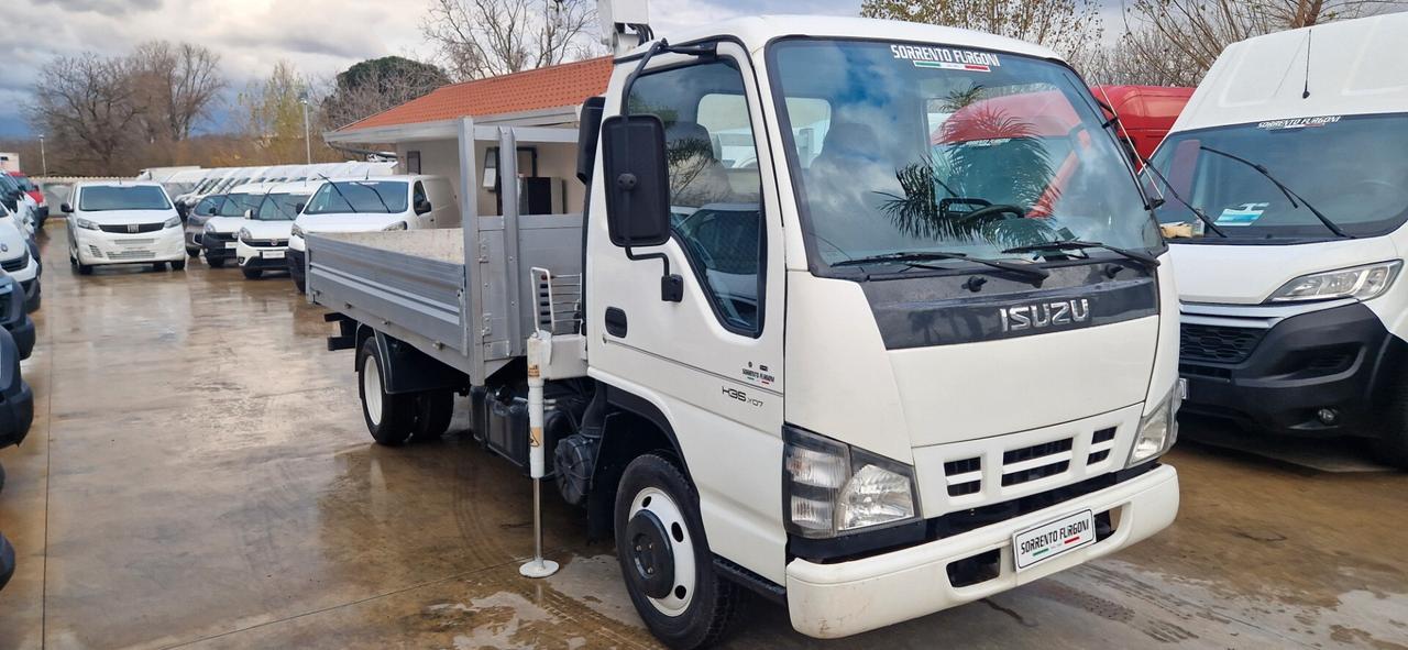 Nissan Cabstar CASSONE E GRU 3.0 MJT 150 CV MOTORE NUOVO