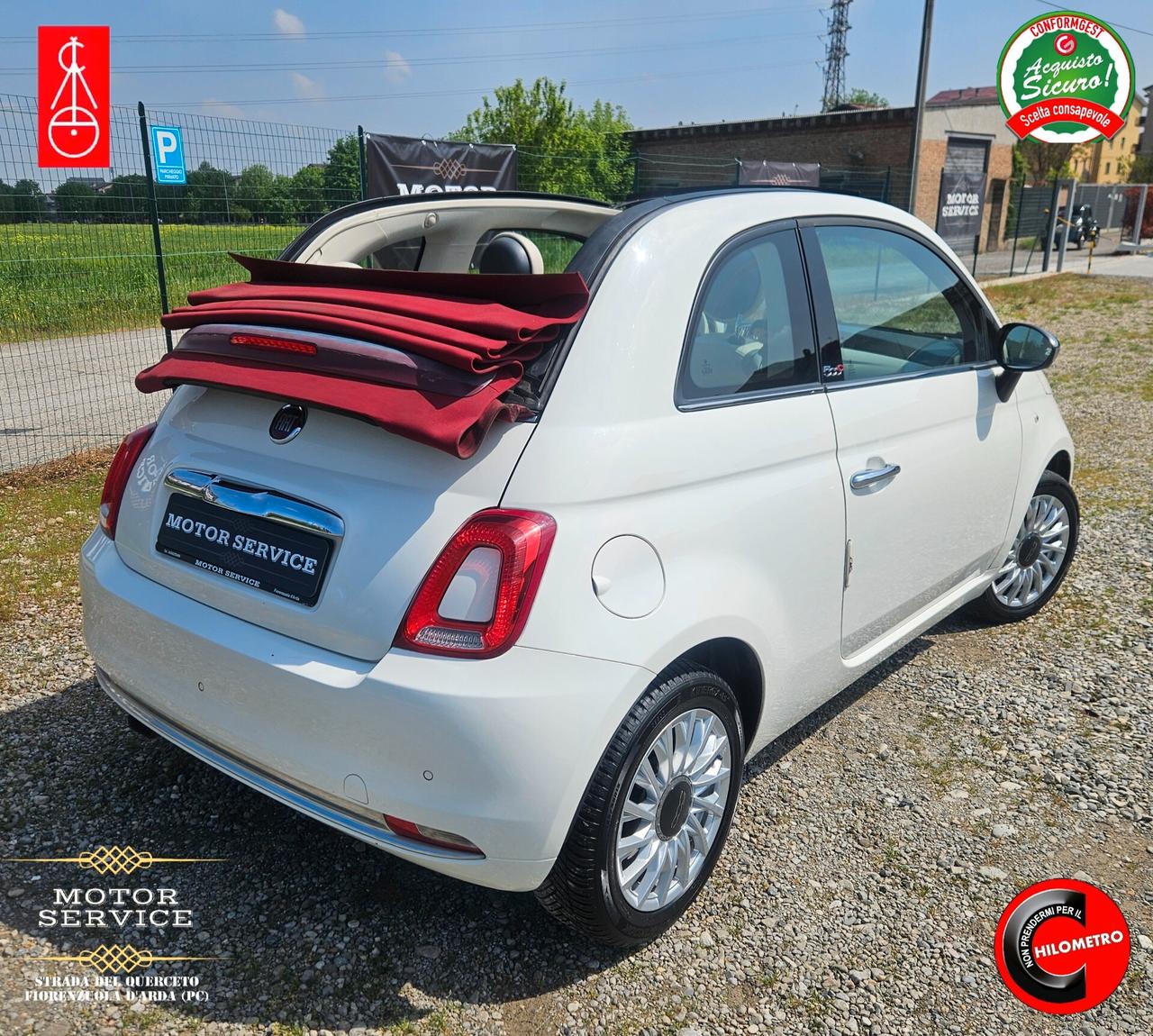 Fiat 500 C 1.2 Lounge PREZZO FINALE E REALE