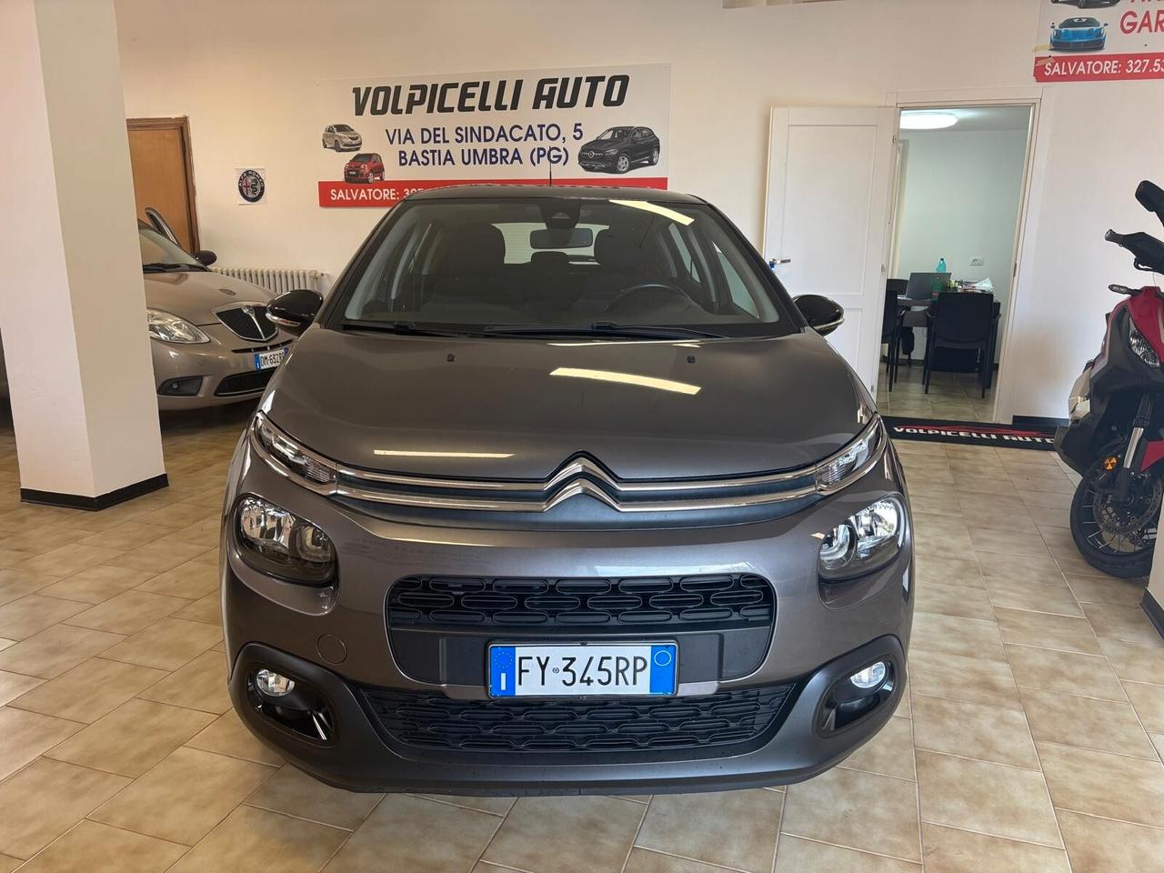CITROEN C3 ANNO 2019 BZ 1.2 ADATTA NEOPATENTATI KM 63 MILA