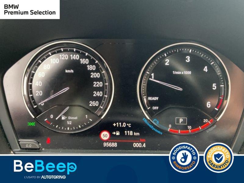 BMW X1 SDRIVE18D XLINE AUTO