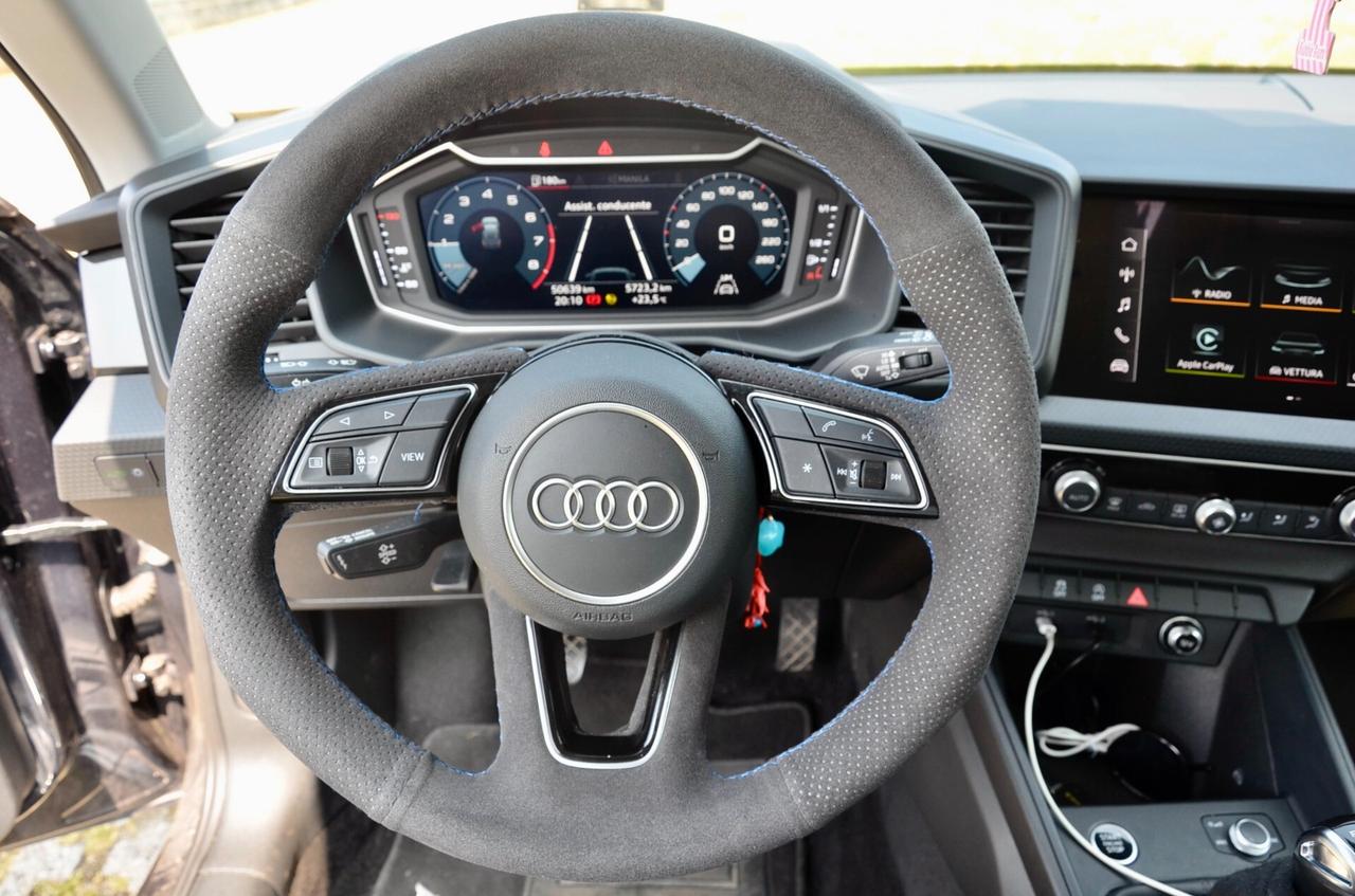 AUDI A1 CITYCARVER 25 1.0 TFSI ADMIRED 95cv, UFF ITALIANA, EURO 6D, KEYLESS, APPLE ANDROID, PERMUTE