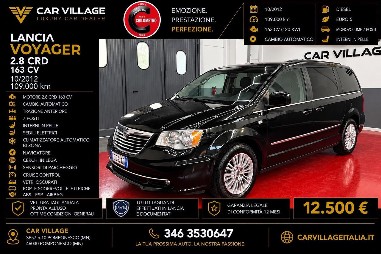 Lancia Voyager 2.8 Turbodiesel Platinum 163 CV