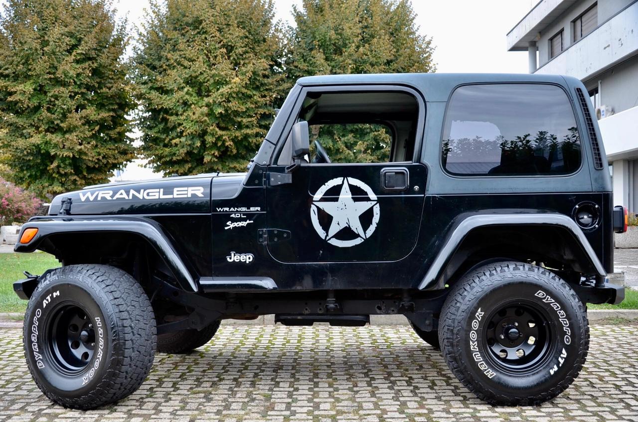 Jeep Wrangler 4.0 cat Sport, CONSERVATA, BUONE CONDIZIONI, BOLLO APPENA PAGATO