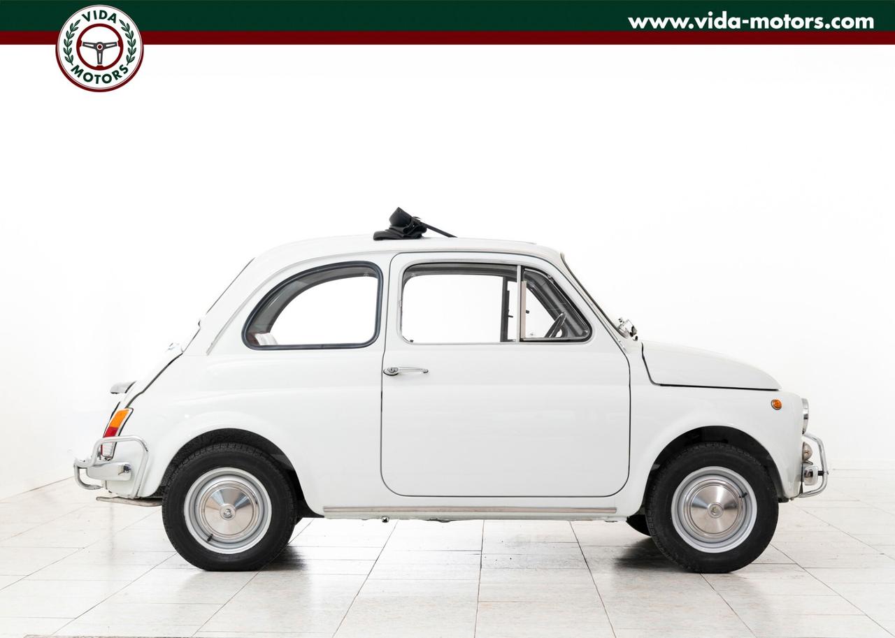 Fiat 500L 1972 * TARGA ROMA * UNICO PROPRIETARIO * LIBRETTO ORIGINALE