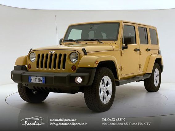 JEEP Wrangler Unlimited 2.8 CRD DPF Sahara Auto 1 proprietario