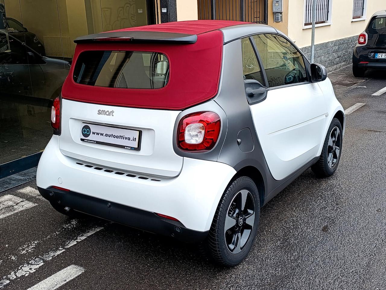 Smart ForTwo 70 1.0 twinamic cabrio Perfect capote Rossa