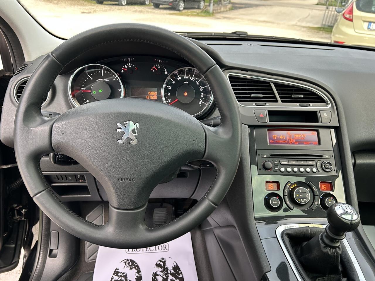 PEUGEOT 5008 1.6HDI 7 POSTI UNICO TOP