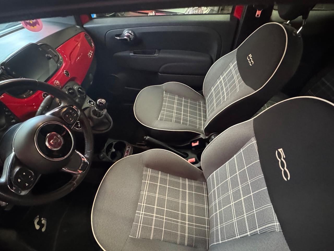 Fiat 500 1.0 Hybrid Red