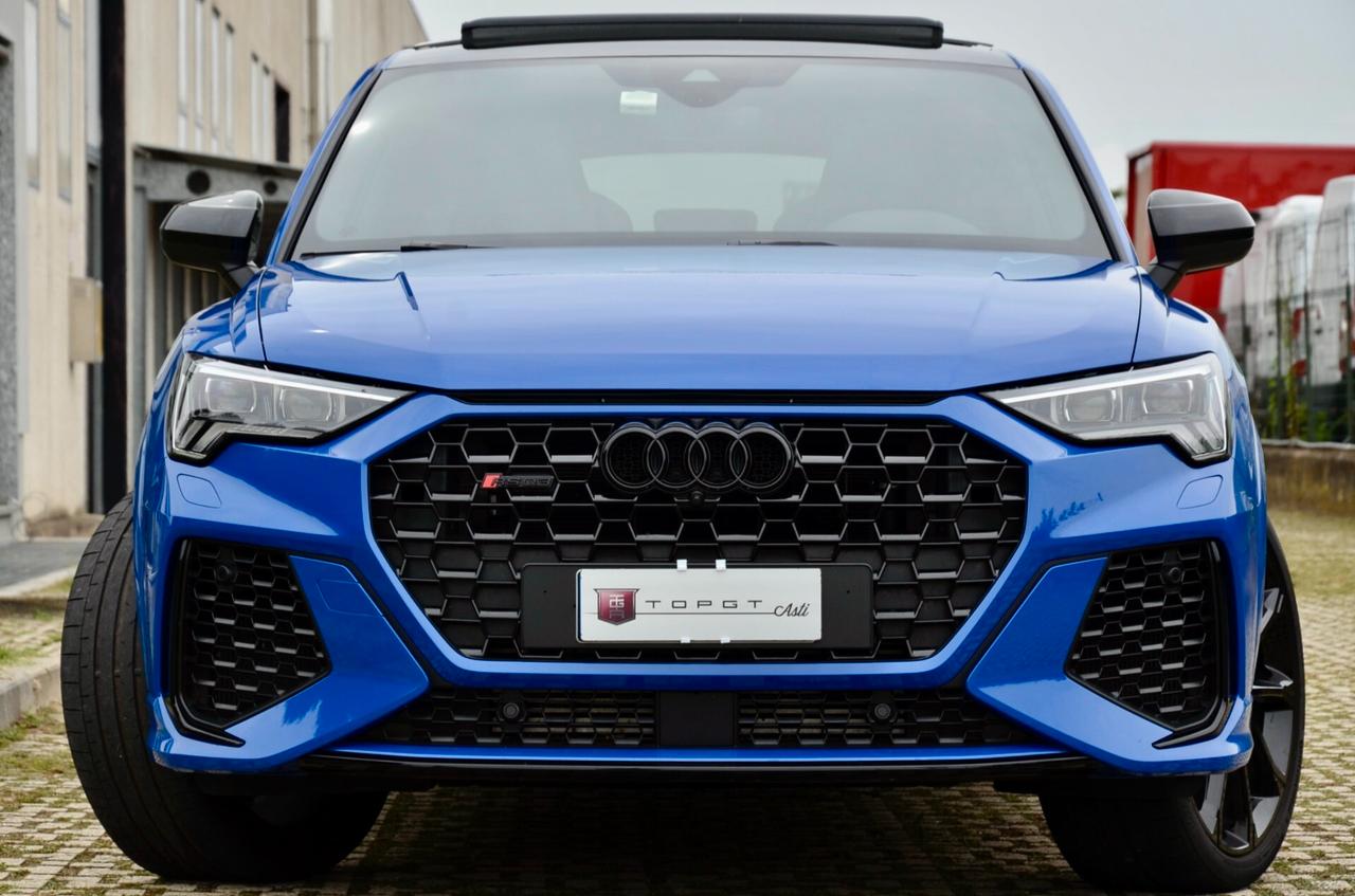 AUDI RS Q3 SPB 2.5 QUATTRO 400cv S-TRONIC, GARANZIA AUDI, SERVICE AUDI, BOLLO E SUPERBOLLO 9/2026, TETTO, MATRIX, HI-FI SONOS, DYNAMIC PACK, PERMUTE