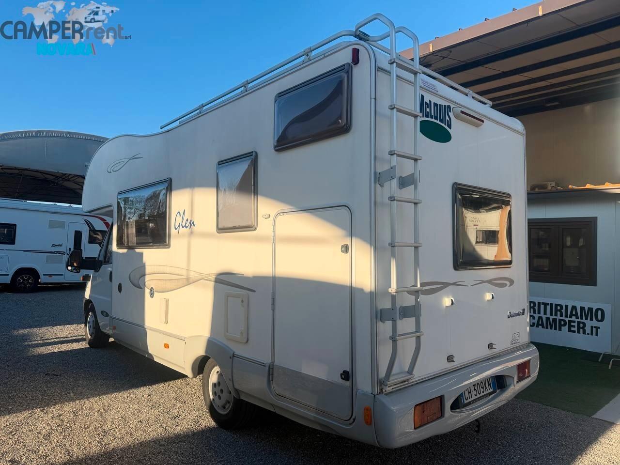 MC LOUIS GLEN 461 - Mansardato letti a castello in coda e maxi garage