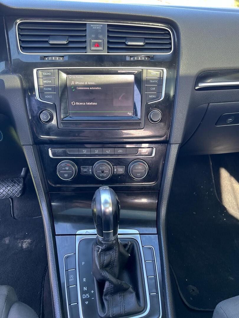 Volkswagen golf 7" serie 1.6 tdi dsg