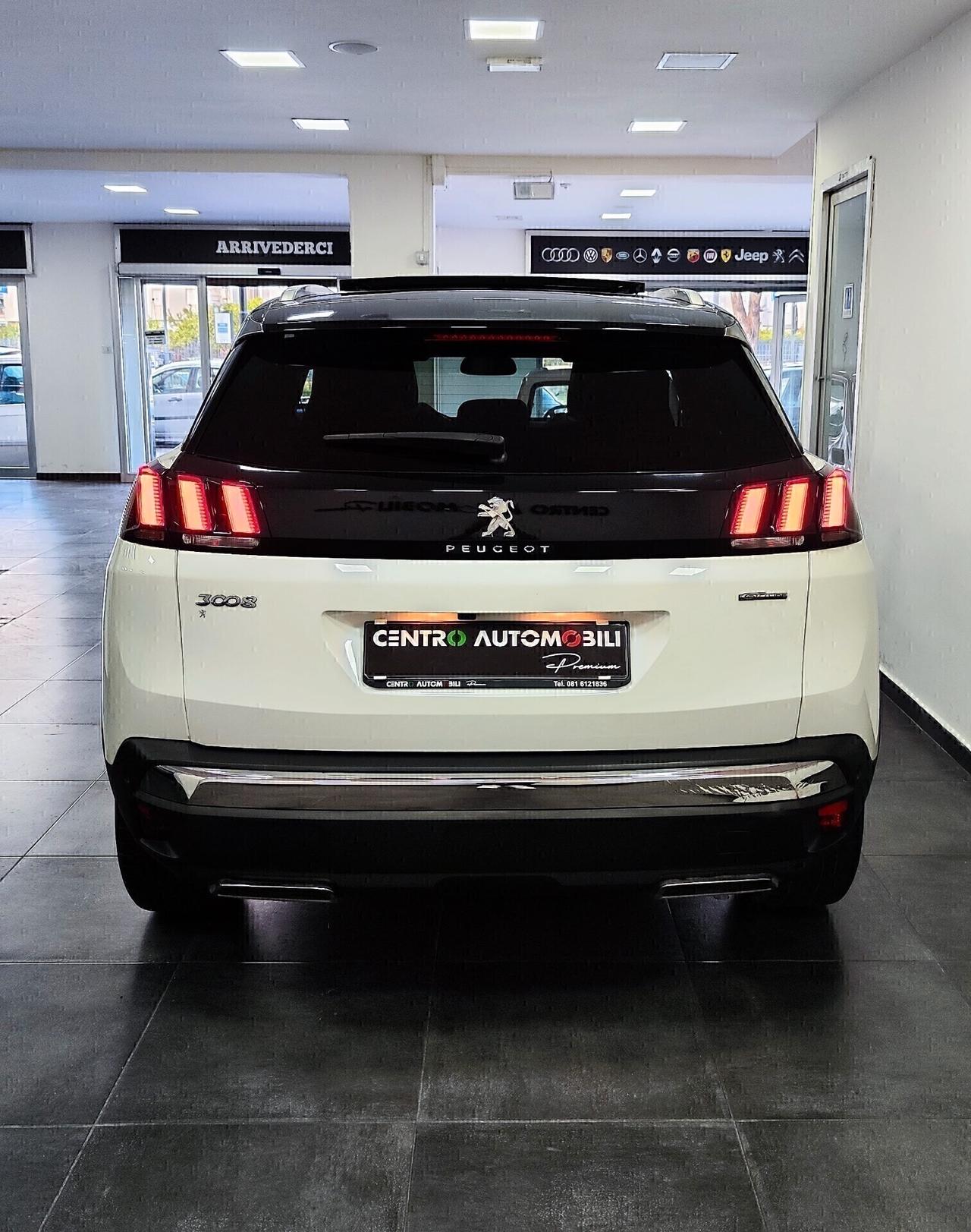 Peugeot 3008 BlueHDi 130 EAT8 GT Line Tetto Led Unico Proprietario